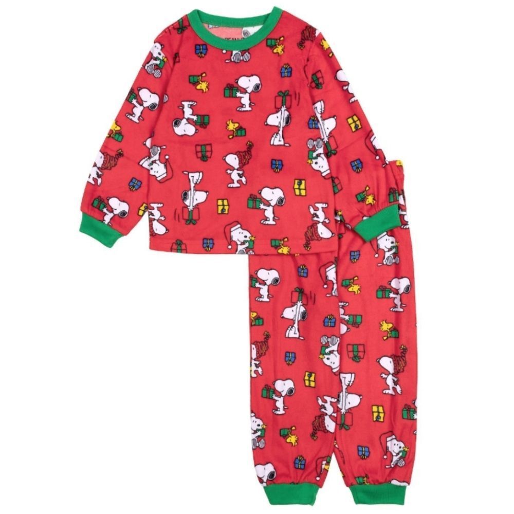 Peanuts 2-Piece Toddler Peanuts Snoopy Presents Pajama Set